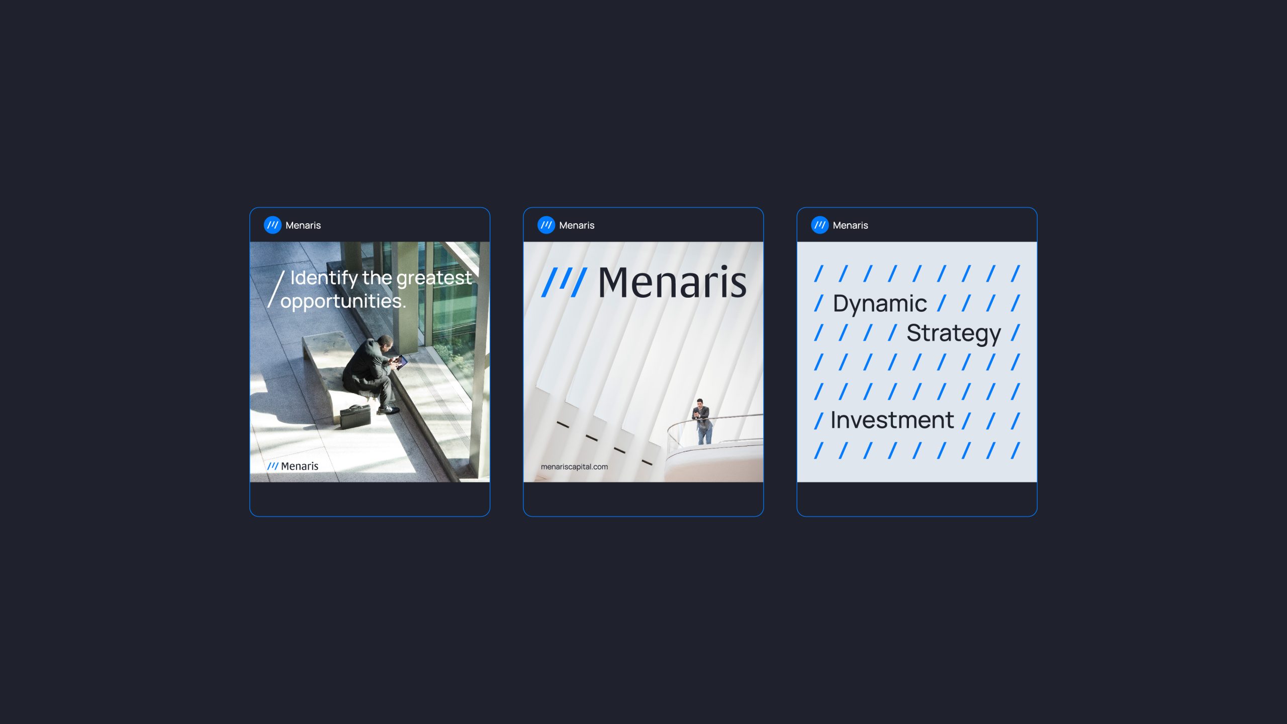 Menaris instagram design