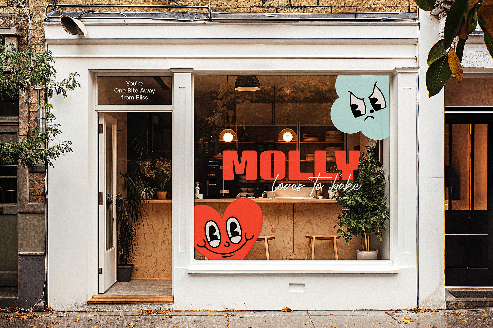 brand identity design for bakery