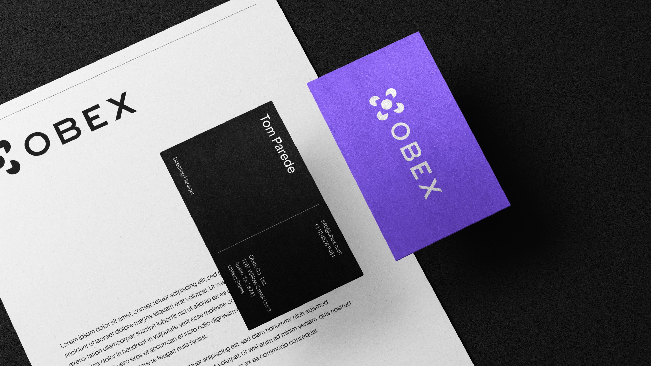 obex stationary set design